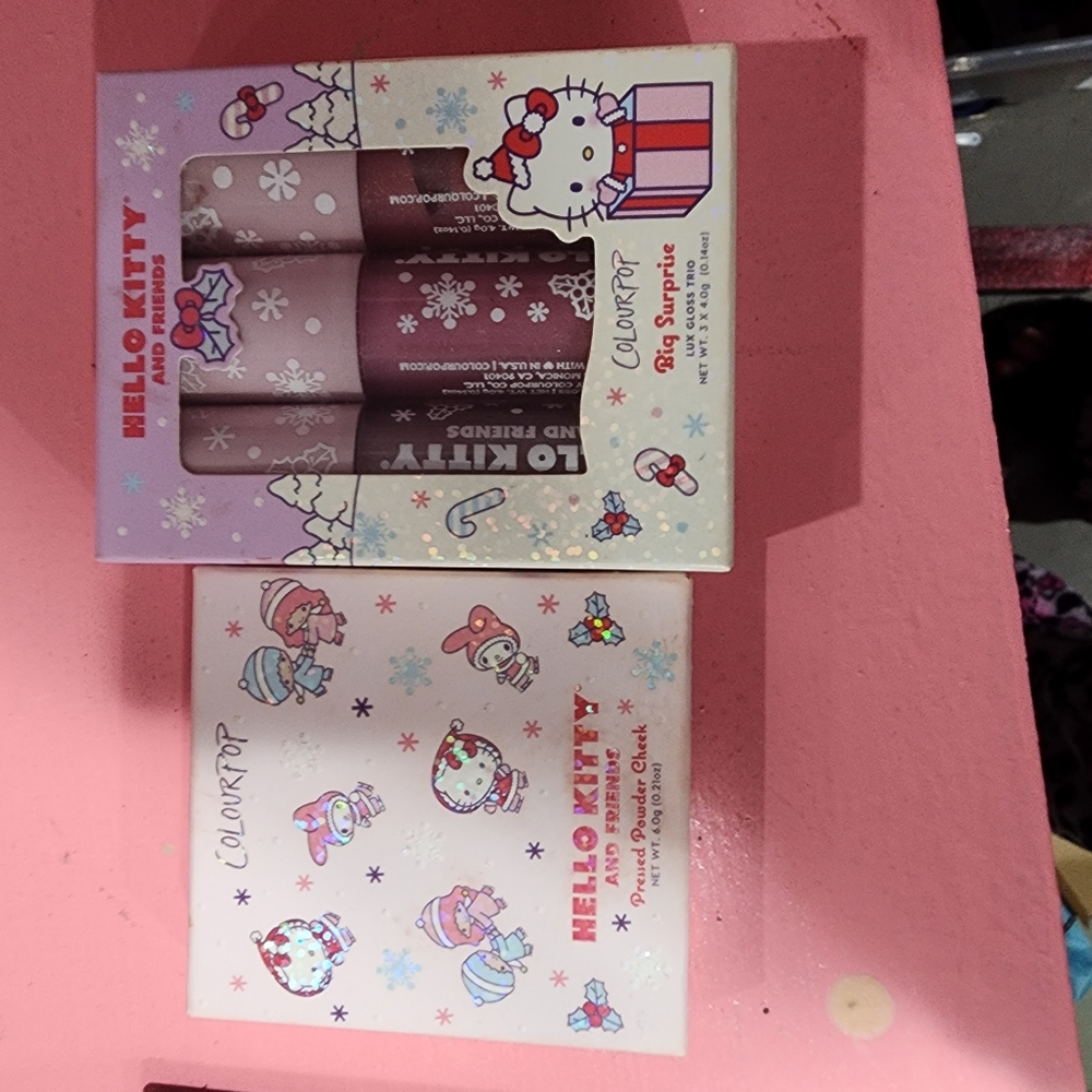 Hello kitty makeup